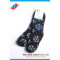 Chaussettes de cheville pour adolescentes chaudes et confortables en microfibre éponge de couleur motif neige logo personnalisé